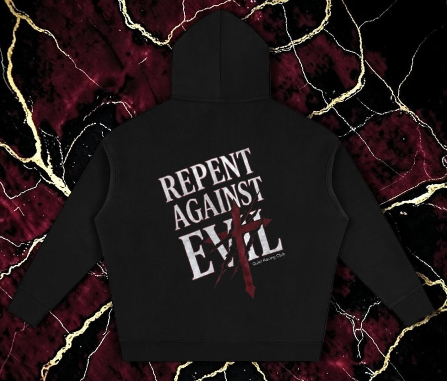 repent against  evil hoodie
