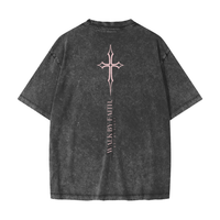 Snow washed fleece shirt